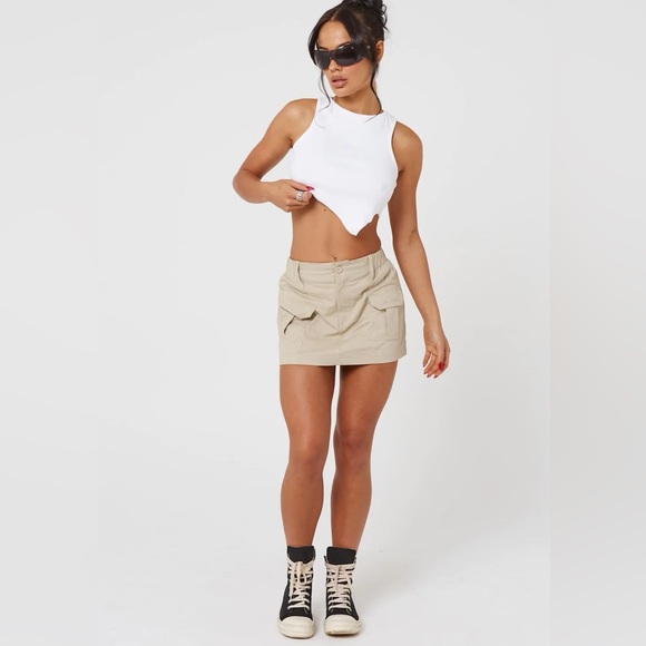 luxe to kill Dresses & Skirts - Luxe to Kill Cargo Mini Skirt